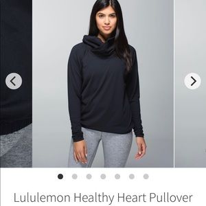 lululemon healthy heart pullover